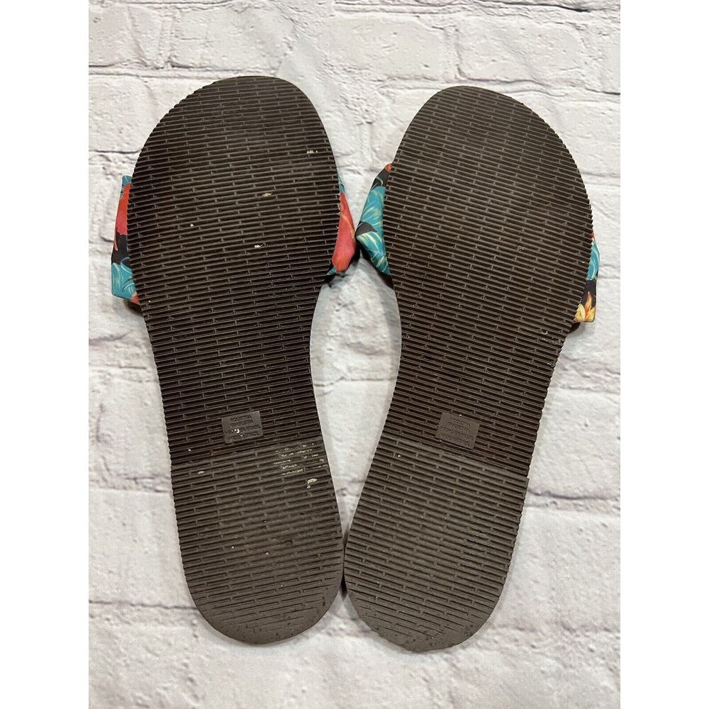 Havianas Tropical Floral Hawaiian Print flip flops Sandals size 11/12 - Picture 4 of 4
